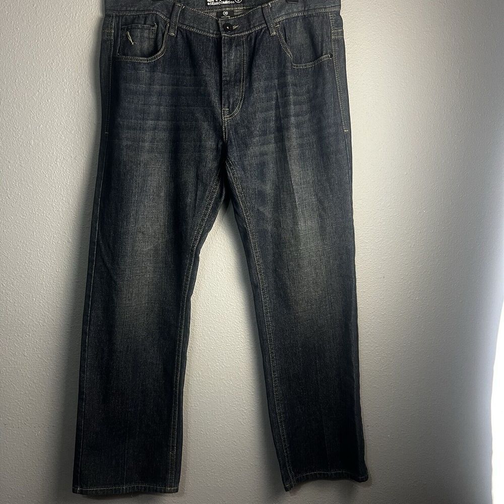 Enyce Blue Denim Men's Jeans Size 38x32 A Sean Combs Co. Dark Wash Straight READ
